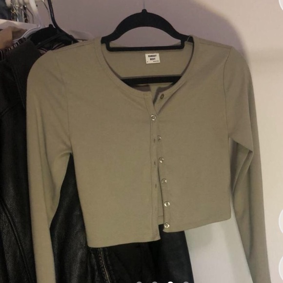 Sunday best apple long sleeve cardigan - Picture 3 of 4